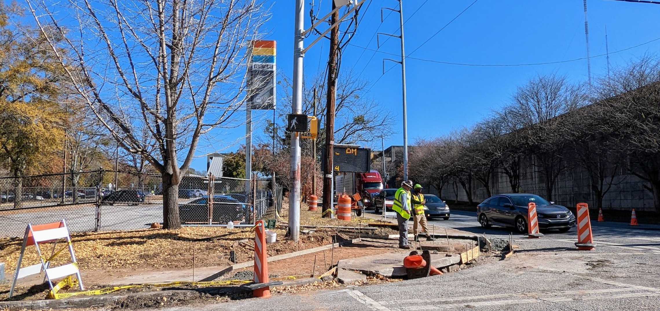 Two Months After Groundbreaking DeKalb Ave Fixes Actually Happening Urbanize Atlanta